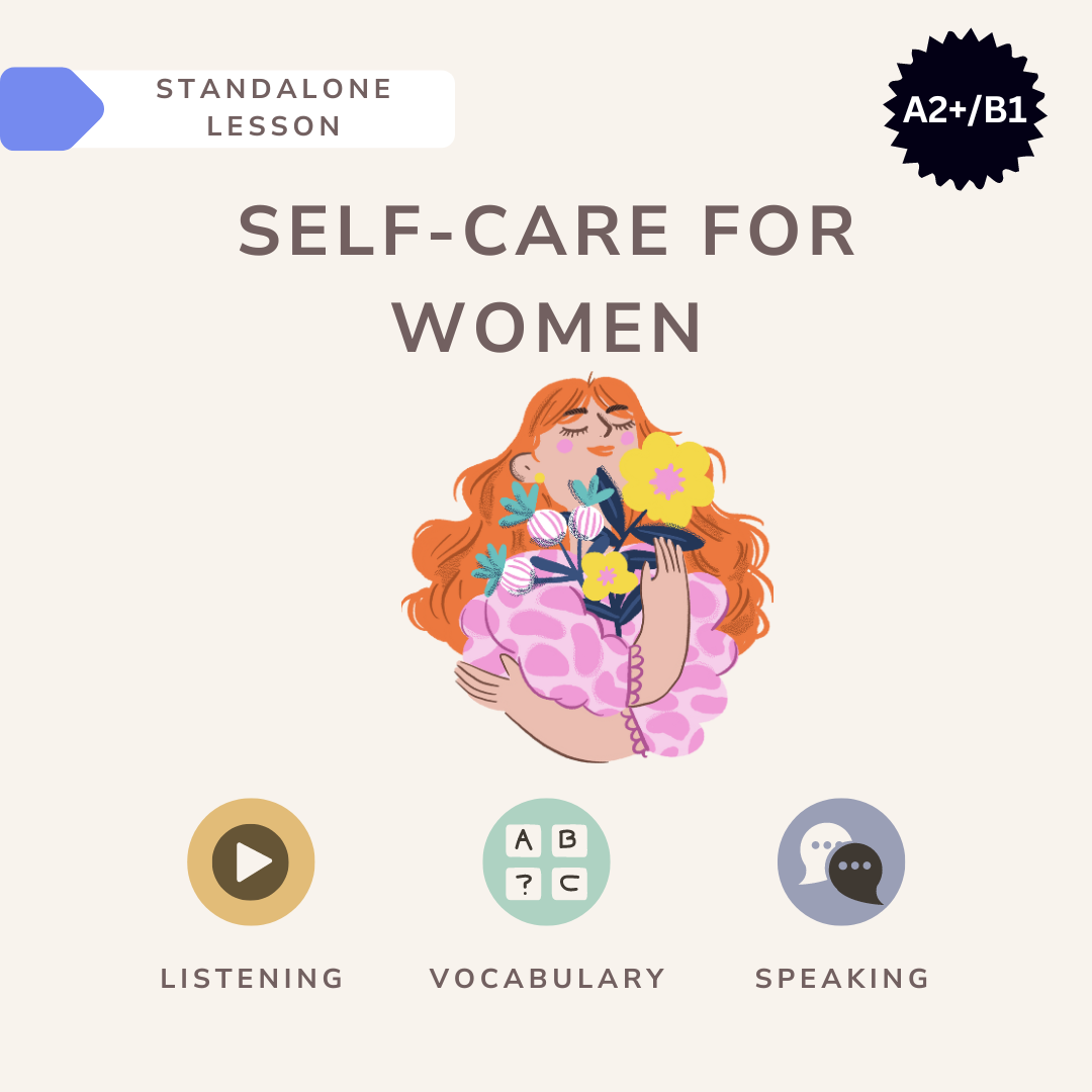 3 Self-care for women / English lesson - Image 1