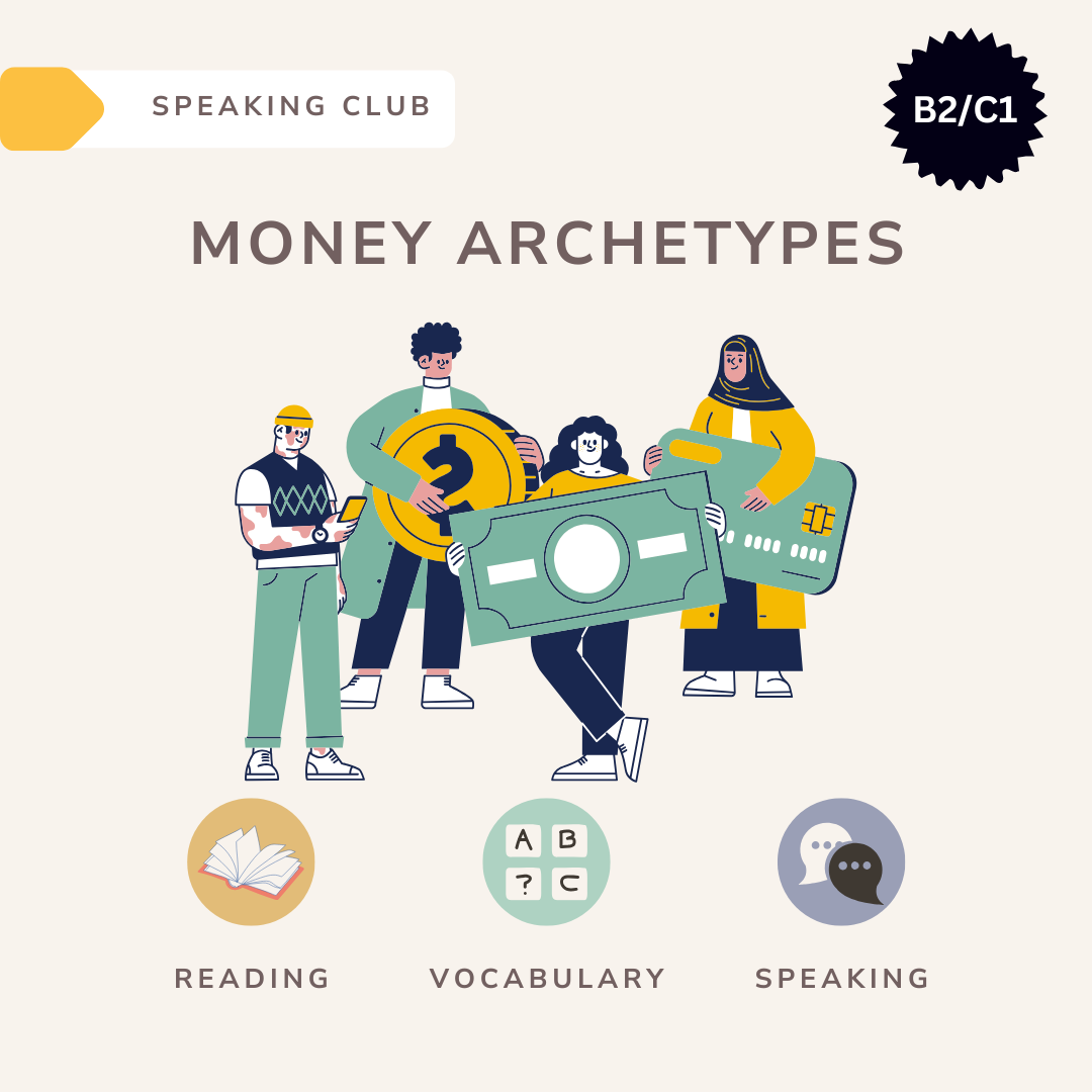 Money archetypes_cover Money archetypes / Speaking club - Image 1